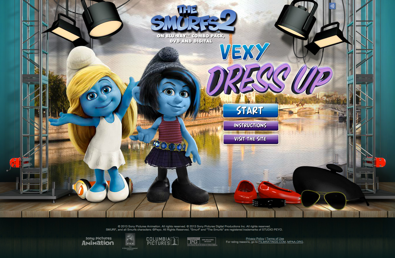 The smurfs vexy